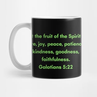 Bible Verse Galatians 5:22 Mug